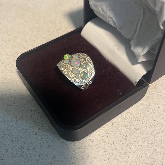 Chunky silver ring - Picture 4 of 7